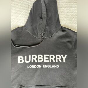 Black Burberry Hoodie size XL